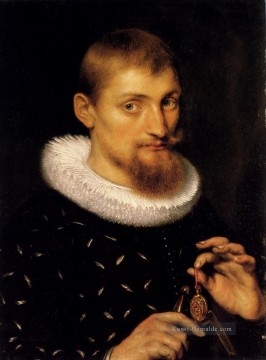  Paul Kunst - Porträt eines Mannes Barock Peter Paul Rubens